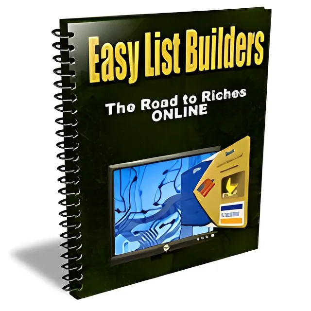eCover representing Easy List Builders eBooks & Reports with Master Resell Rights