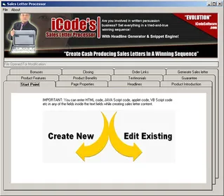 Evolution - The Sales Letter Processor! small