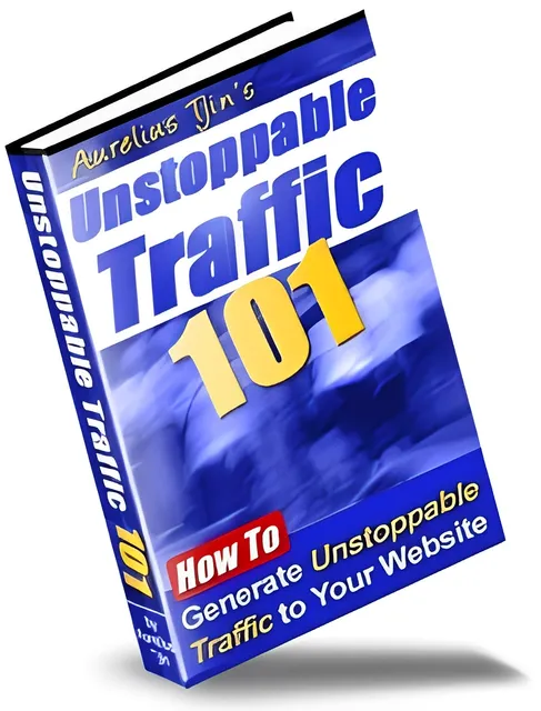 eCover representing Unstoppable Traffic 101 eBooks & Reports with Master Resell Rights