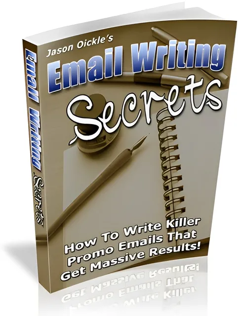 eCover representing Email Writing Secrets eBooks & Reports with Master Resell Rights
