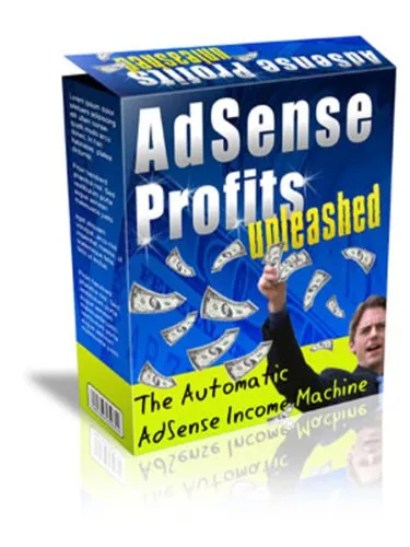 eCover representing AdSense Profits Unleashed eBooks & Reports with Master Resell Rights