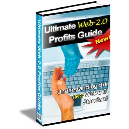 eCover representing Ultimate Web 2.0 Profits Guide eBooks & Reports with Master Resell Rights