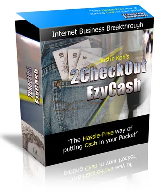 eCover representing 2CheckOut EzyCash Software & Scripts with Private Label Rights