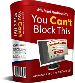 You Can\'t Block This - Popup Software small