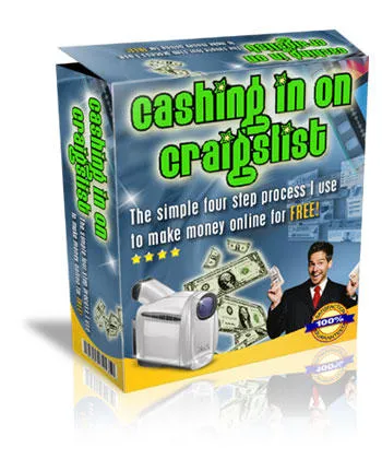 eCover representing Cashing In On Craigslist eBooks & Reports/Videos, Tutorials & Courses with Master Resell Rights