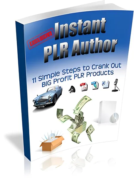 eCover representing Instant PLR Author eBooks & Reports with Private Label Rights
