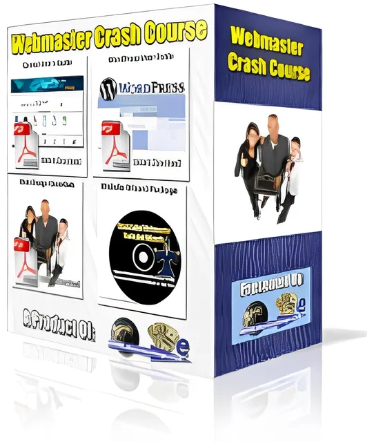 eCover representing Webmaster Crash Course eBooks & Reports with Resell Rights
