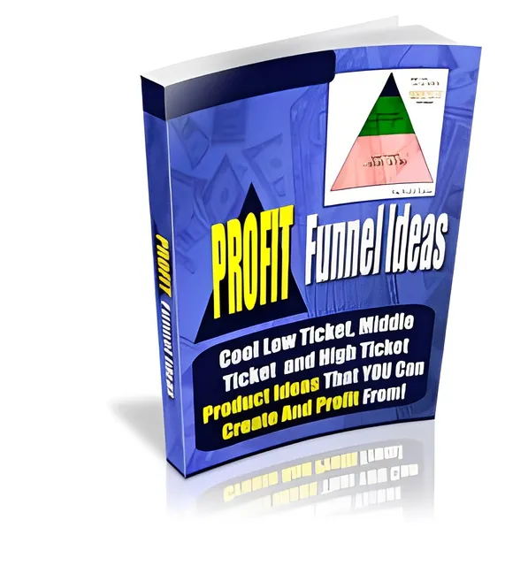 eCover representing Profit Funnel Ideas eBooks & Reports with Private Label Rights
