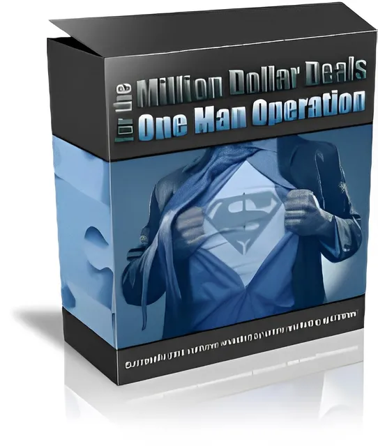 eCover representing Million Dollar Deals For The One Man Operation eBooks & Reports with Master Resell Rights