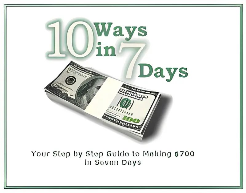 eCover representing 10 Ways in 7 Days eBooks & Reports with Master Resell Rights