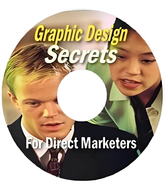 eCover representing Graphic Design Secrets For Direct Marketers Videos, Tutorials & Courses with Personal Use Rights