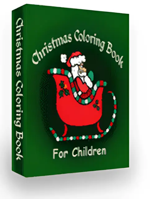eCover representing Christmas Coloring Book for Children eBooks & Reports with Resell Rights
