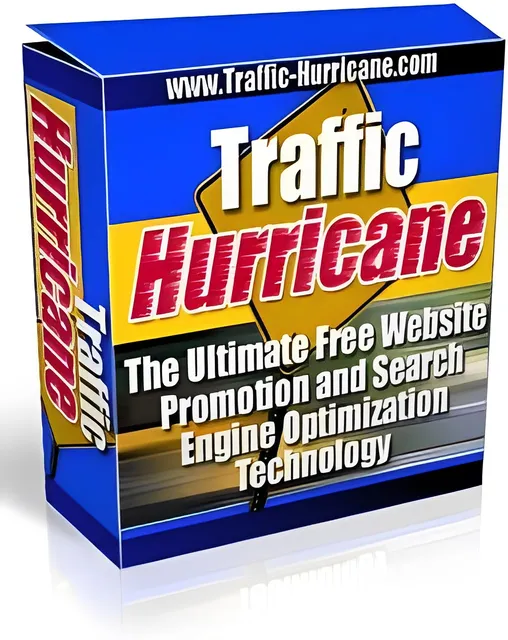 eCover representing Traffic Hurricane Pro V2.0 Software & Scripts with Master Resell Rights