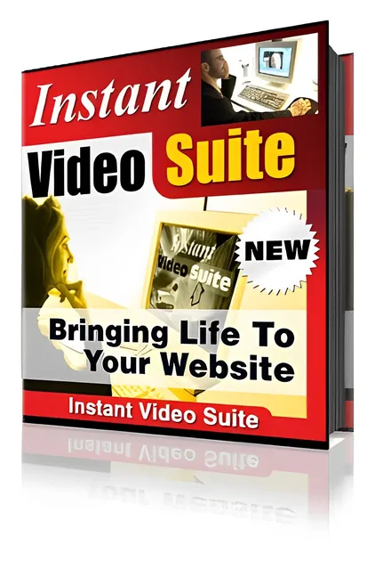 eCover representing Instant Video Suite  with Master Resell Rights