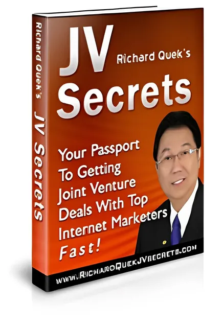 eCover representing JV Secrets Report eBooks & Reports with Resell Rights