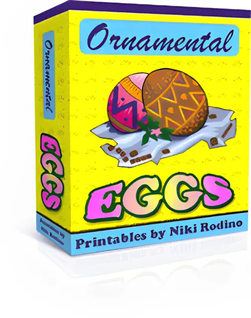 eCover representing Ornamental Eggs eBooks & Reports with Master Resell Rights