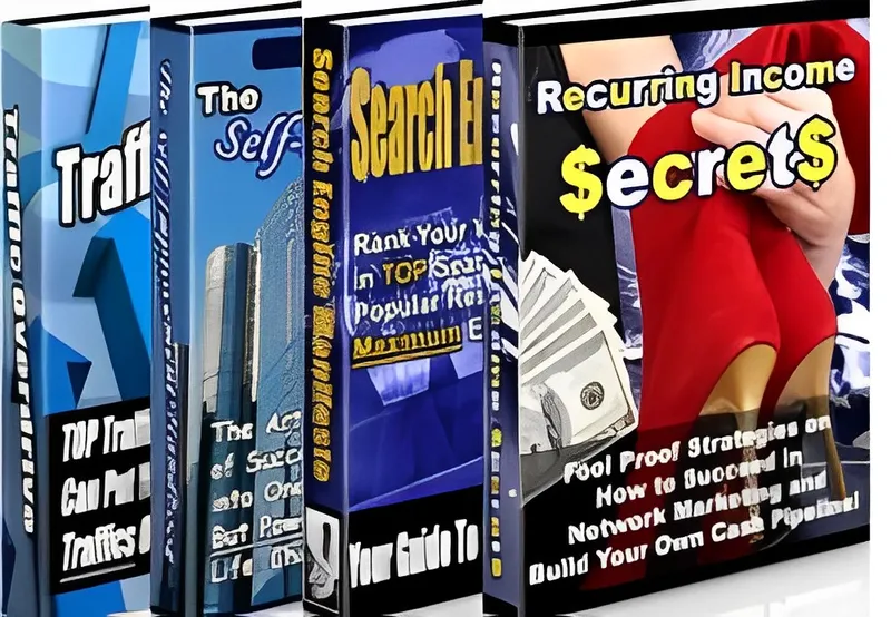 eCover representing Full PLR Pack Of 4 eBooks eBooks & Reports with Private Label Rights