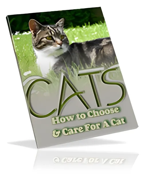 eCover representing Cats : How To Choose & Care For A Cat eBooks & Reports with Resell Rights