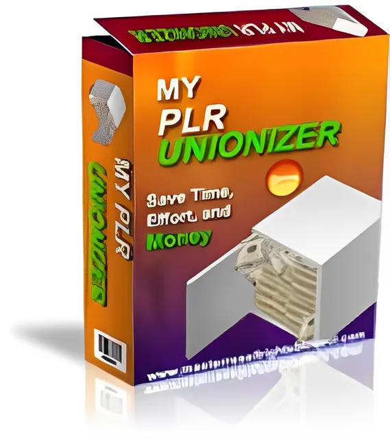 eCover representing My PLR Unionizer Software & Scripts with Resell Rights
