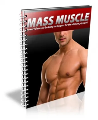 eCover representing Mass Muscle eBooks & Reports with Personal Use Rights