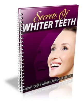 eCover representing Secrets Of Whiter Teeth eBooks & Reports with Personal Use Rights