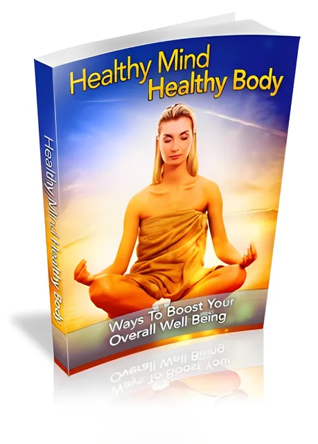 eCover representing Healthy Mind Healthy Body eBooks & Reports with Master Resell Rights