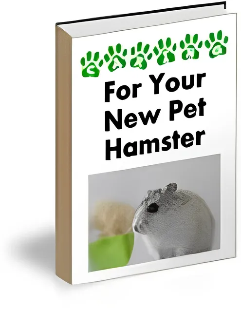 eCover representing For Your New Pet Hamster eBooks & Reports with Master Resell Rights