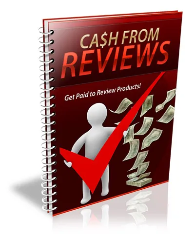 eCover representing Cash From Reviews eBooks & Reports with Personal Use Rights