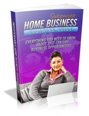 eCover representing Indispensable Home Business Training Guide eBooks & Reports with Master Resell Rights