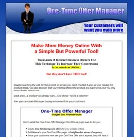 One-Time Offer Manager Plugin For WordPress small