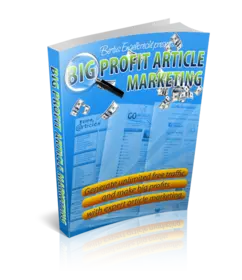 Big Profit Article Marketing small