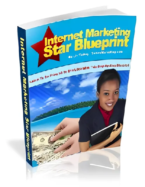 eCover representing Internet Marketing Star Blueprint eBooks & Reports with Master Resell Rights