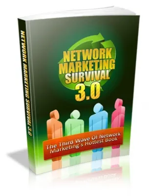 eCover representing Network Marketing Survival 3.0 eBooks & Reports with Master Resell Rights