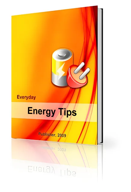 eCover representing Everyday Energy Tips eBooks & Reports with Private Label Rights