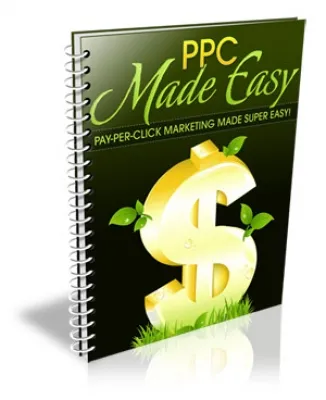 eCover representing PPC Made Easy eBooks & Reports with Personal Use Rights