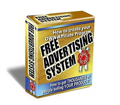 eCover representing Free Advertising System eBooks & Reports with Resell Rights