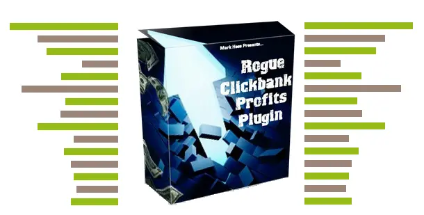 eCover representing Rogue Clickbank Profits Plugin  with Private Label Rights