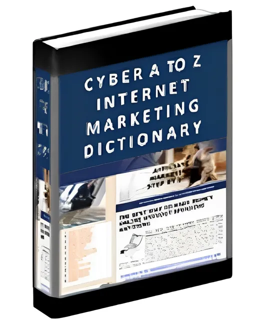 eCover representing Cyber A To Z Internet Marketing Dictionary eBooks & Reports with Resell Rights