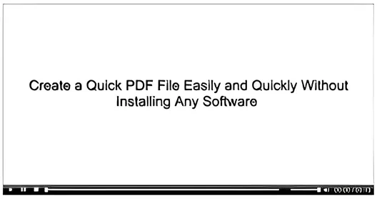 How To Create An Online PDF Document small