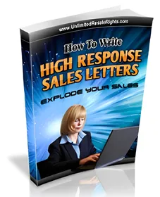 How To Write High Response Sales Letters small