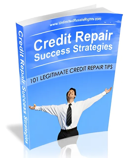 eCover representing Credit Repair Success Strategies eBooks & Reports with Master Resell Rights