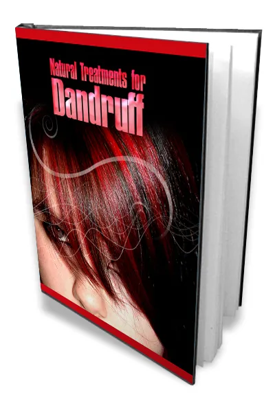 eCover representing Natural Treatments For Dandruff eBooks & Reports with Master Resell Rights