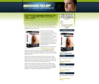 Migraine Landing Page Template small