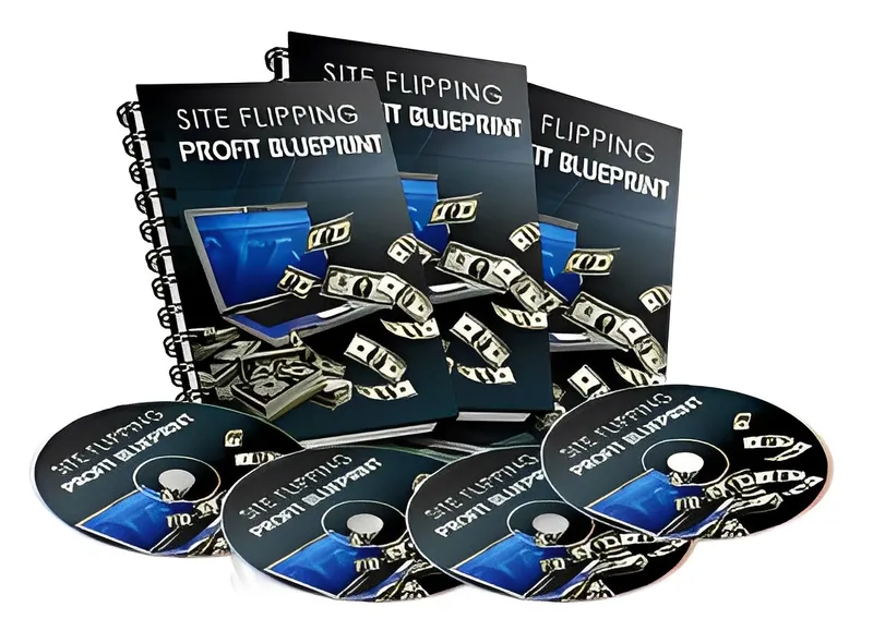 eCover representing Site Flipping Profit Blueprints eBooks & Reports/Videos, Tutorials & Courses with Master Resell Rights