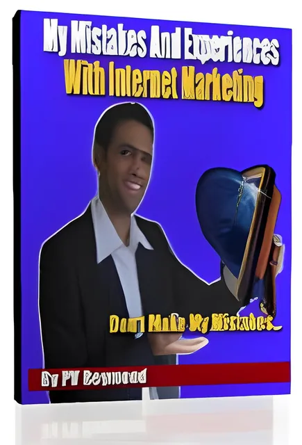 eCover representing My Mistakes And Experiences With Internet Marketing eBooks & Reports with Personal Use Rights