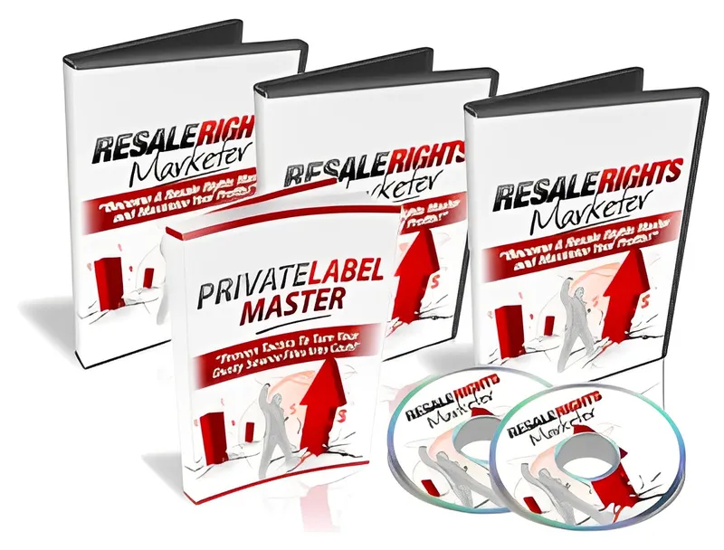 eCover representing Resale Rights Marketer Videos, Tutorials & Courses with Master Resell Rights