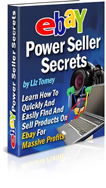 eCover representing eBay Powerseller Secrets eBooks & Reports with Master Resell Rights