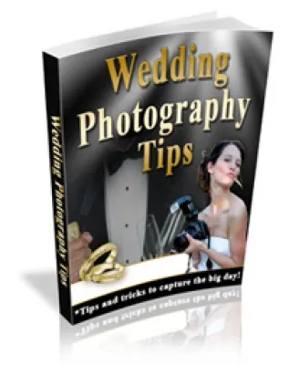 eCover representing Wedding Photography Tips eBooks & Reports with Master Resell Rights