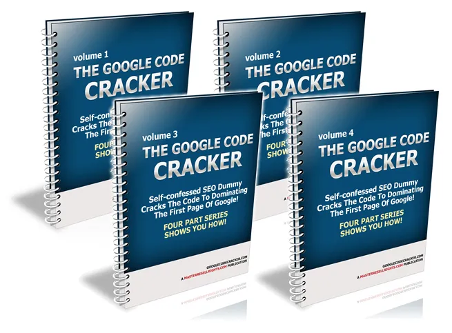 eCover representing The Google Code Cracker eBooks & Reports with Master Resell Rights