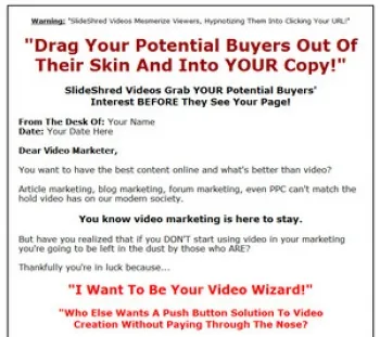 eCover representing 11 SlideShred HOT Niche Videos Videos, Tutorials & Courses with Master Resell Rights